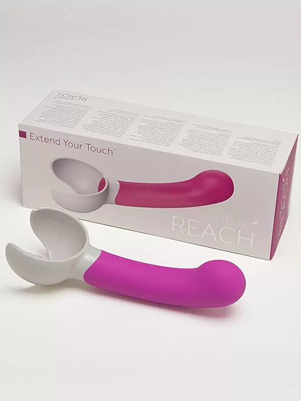 Насадка для стимуляции точки G для пульсатора Revel Body Reach – розовый