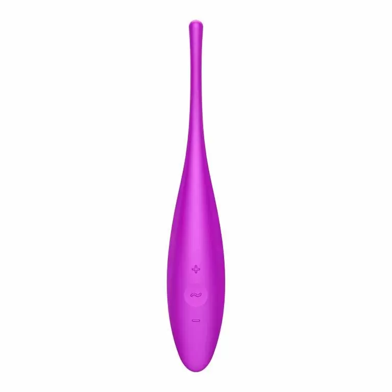 Точечный вибратор Satisfyer Twirling Joy, 17,8 см, силикон, фуксия