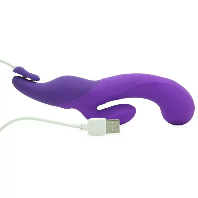 Вибромассажер Silhouette S13 со стимуляцией клитора – фиолетовый