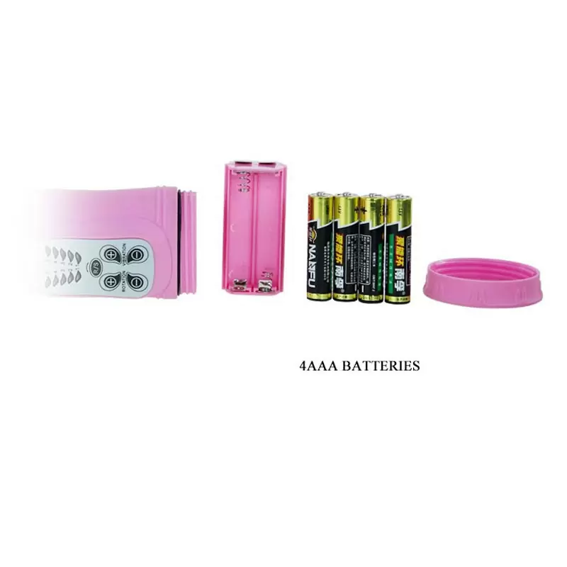 Мультискоростной хай-тек вибромассажер-ротатор со стимуляцией клитора Passion Cute Bunny – розовый 