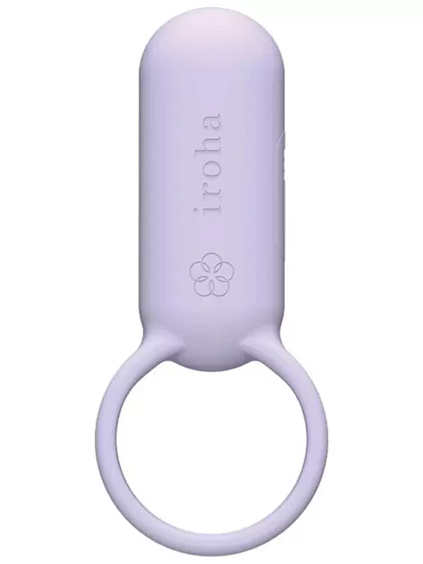 Кольцо-вибронасадка iroha SVR Very Peri, 5 скоростей, 9 см, сиреневый