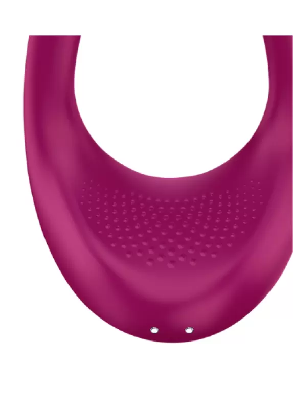 Перезаряжаемый вибромассажер Satisfyer Partner Multifun 2 (Berry)