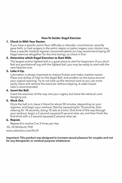 Оригинальные вагинальные шарики Kegel Training Set Mango в форме манго - разноцветный