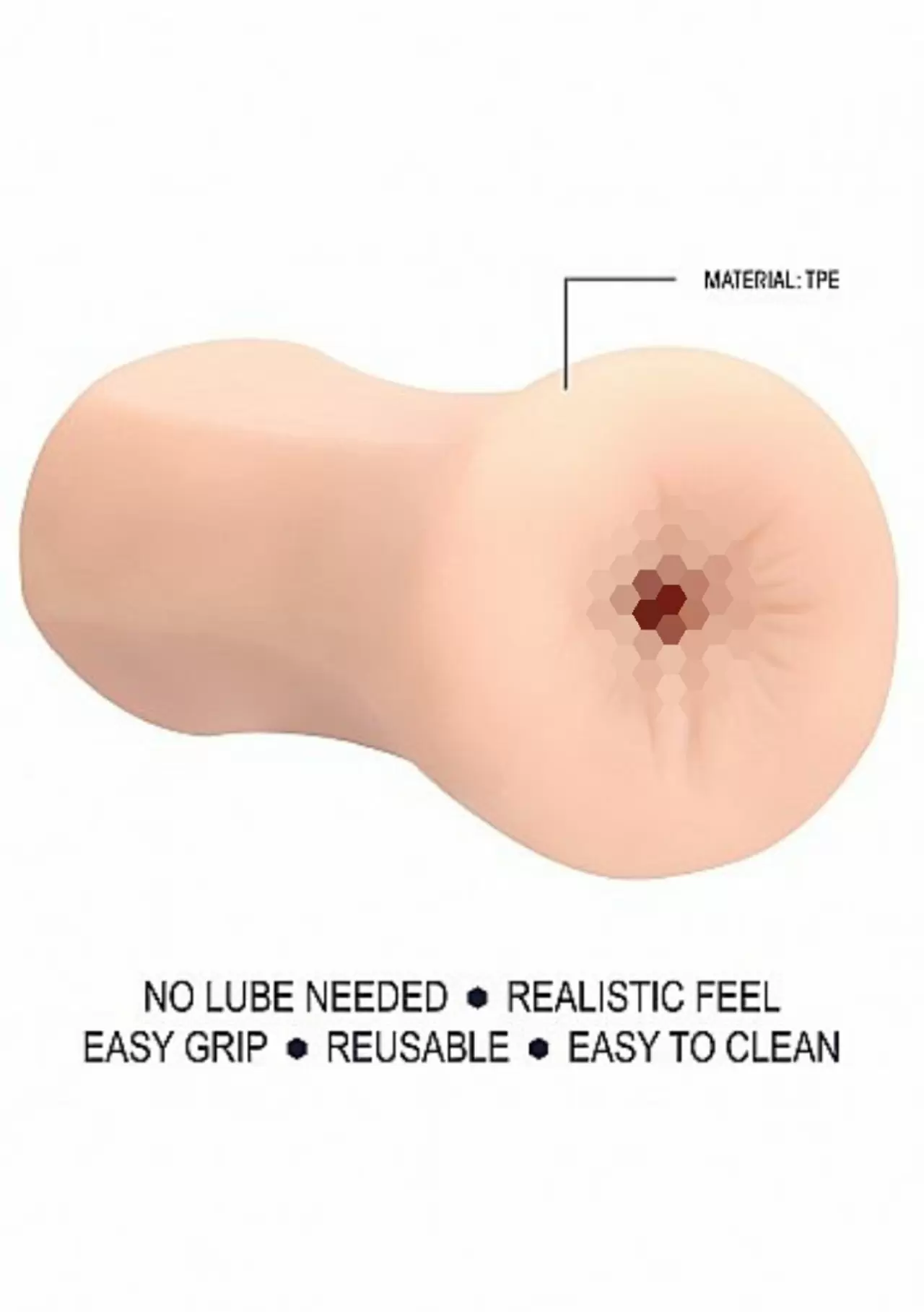 Мастурбатор Self Lubrication Masturbator Anal - Flesh