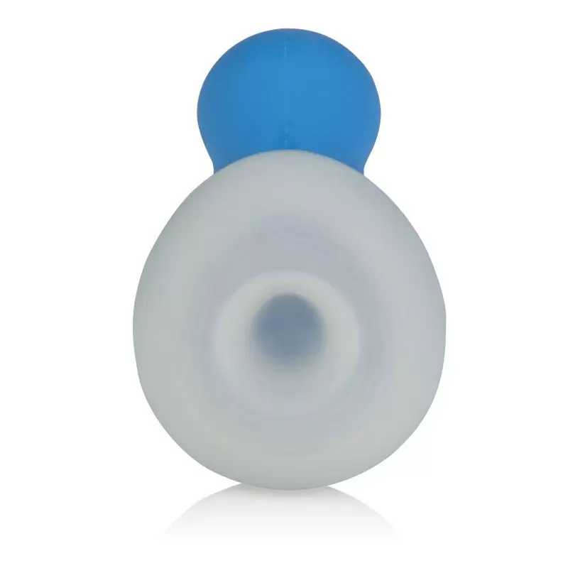 Мини-вибратор с охлаждающим эффектом Posh Silicone Ice Massager Tease – синий