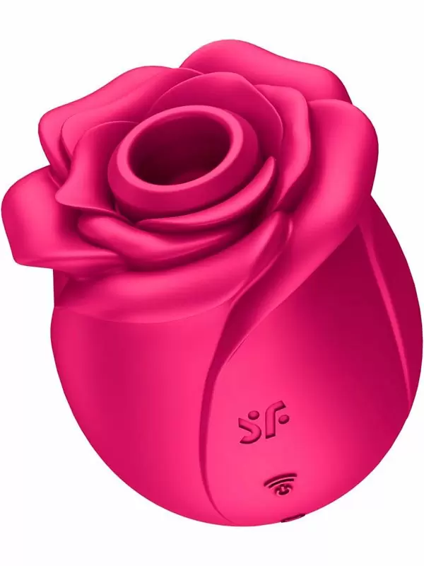 Вакуумно-волновой стимулятор клитора Satisfyer Pro 2 Classic Blossom, технология Air-Pulse, 11 режимов, красный