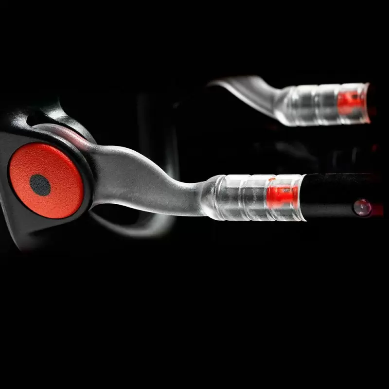 Экстендер для увеличения пениса с полной комплектацией Male Edge Pro – черный с красным