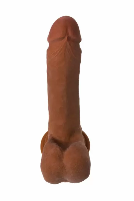 Реалистичный фаллоимитатор TOYFA RealStick Elite Mulatto на присоске 16 см – мулат