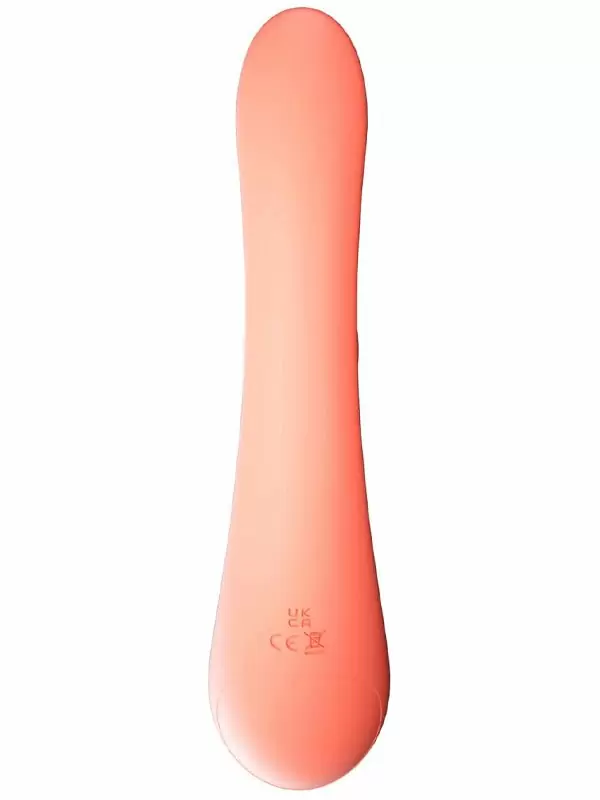 Инновационный вибратор-кролик Amovibe Vibella, 27 см, силикон, оранжевый