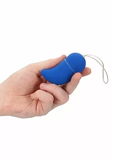 Виброяйцо для стимуляции точки G с пультом управления Small Wireless Vibrating G-Spot Egg (Голубой)