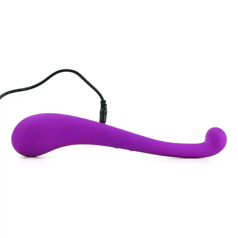 Перезаряжаемый вибромассажер Vanity Vr9 двухсторонний – фиолетовый