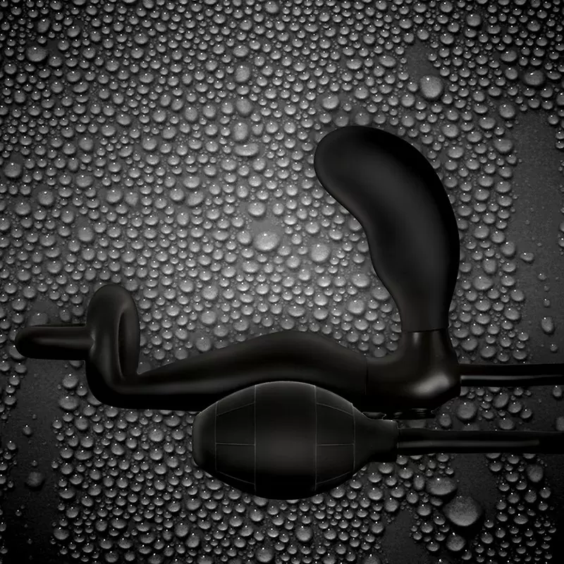 Анальный стимулятор с кольцом на пенис и мошонку Renegade