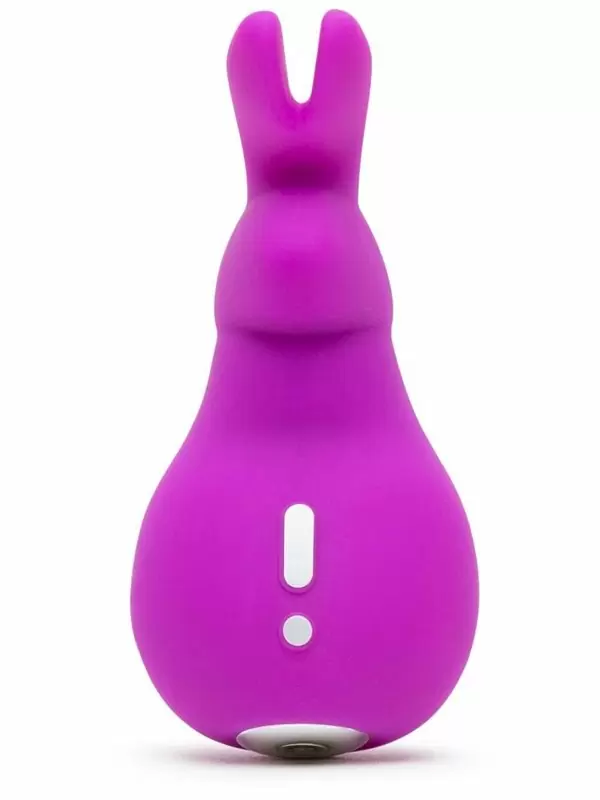 Яркий стимулятор клитора Happy Rabbit Mini Ears, 9 режимов, 11 см, фиолетовый