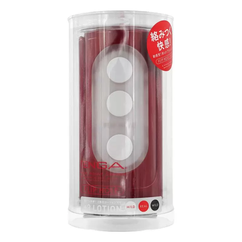 Мастурбатор премиум класса Tenga Flip Hole Red – красный