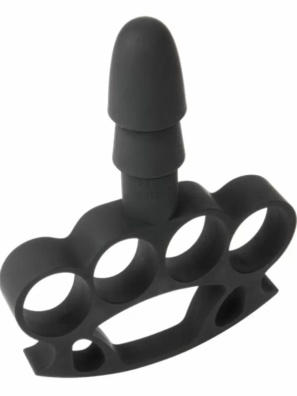 Насадка-кастет со штырьком, Vac-U-Lock - Knuckle Up, для любой насадки системы Харнесс, 15 см, черный