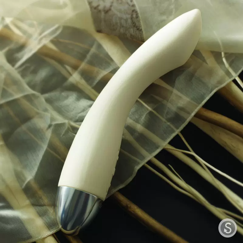 Вибромассажер Amy для точки G с интеллектуальным режимом – бежевый	