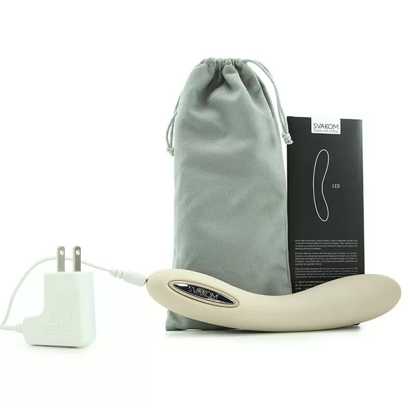 Вибромассажер Leo для точки G с интеллектуальным режимом – бежевый