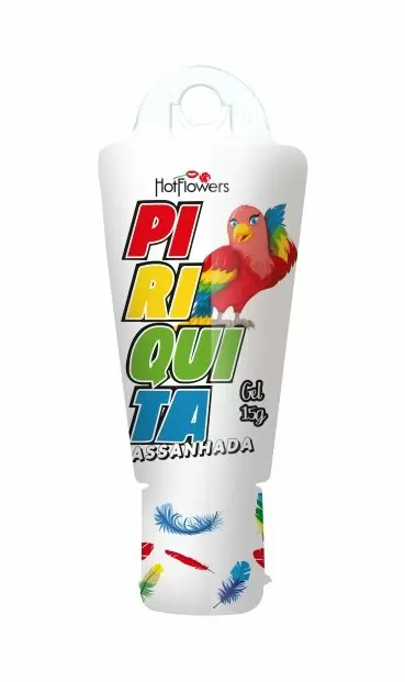 Стимулирующий гель Hot Flowers Piriquita Assanhada для женской мастурбации с возбуждающим эффектом, 15 мл