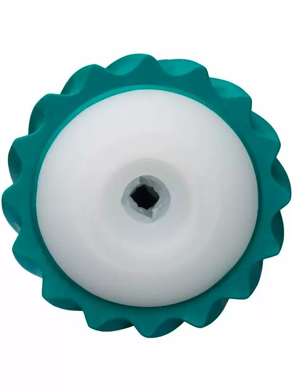 Нереалистичный мастурбатор Tenga Flex Fizzy Green, 20 см, ТПЭ, зеленый