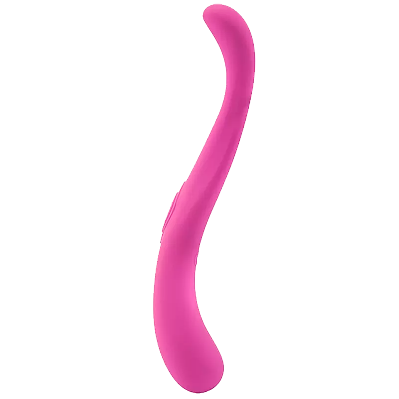 Двухсторонний вибромассажер Celeste 9Х для стимуляции точки G – розовый