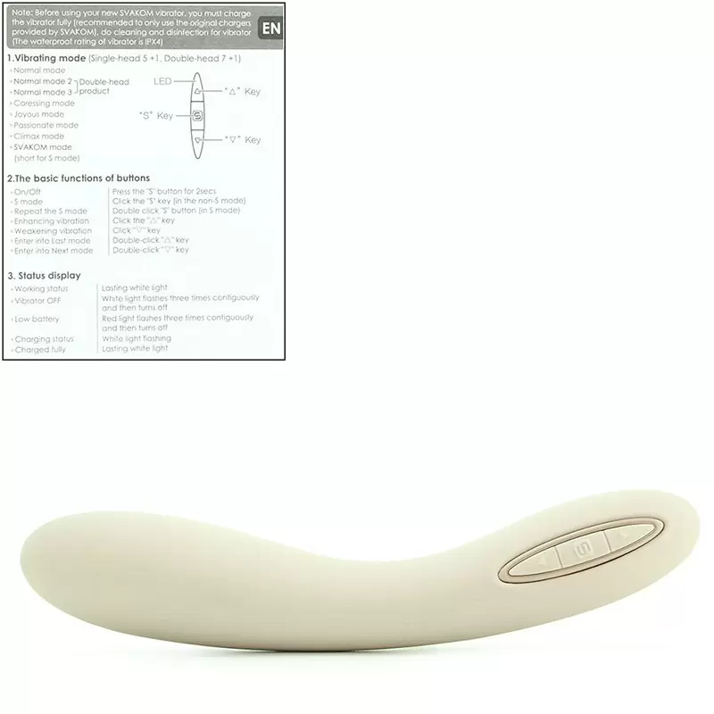 Вибромассажер Leo для точки G с интеллектуальным режимом – бежевый