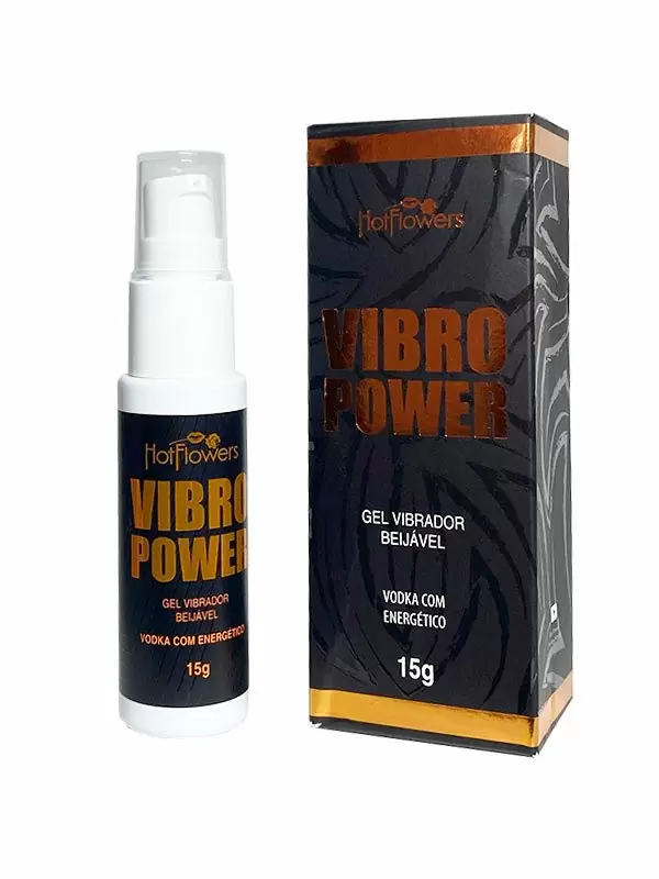 Жидкий вибратор Hot Flowers Vibro Power, водка с энергетиком, 15 мл