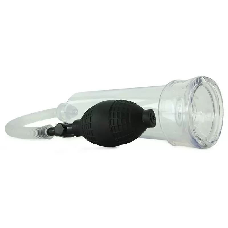 Вакуумная помпа  His Essential Pump Kit и анальный стимулятор – черный