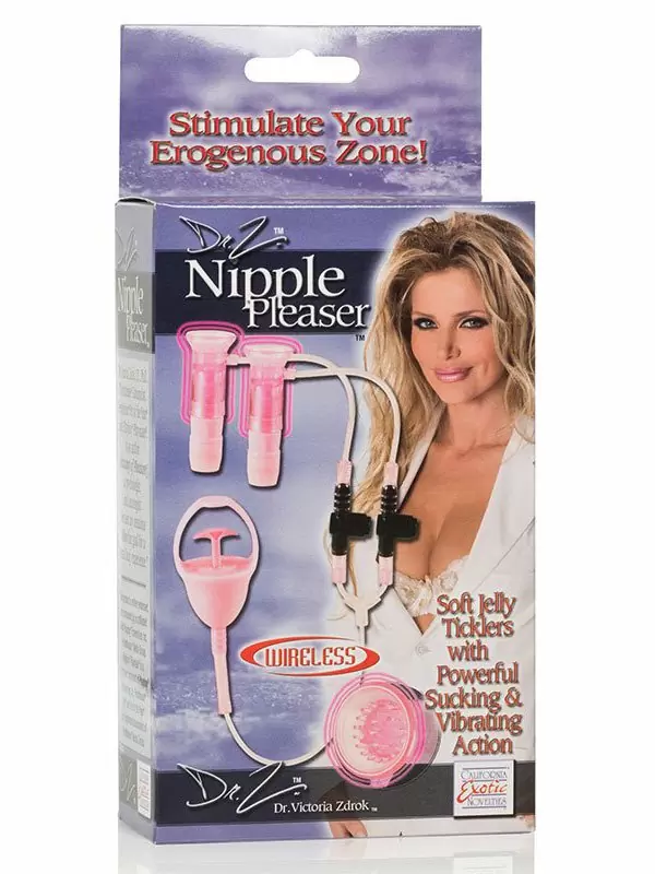 Вакуумный стимулятор для сосков Dr.Z – розовый