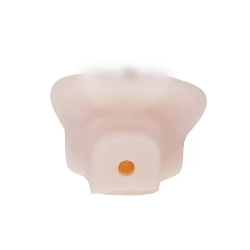 Вагина с лобковыми волосами и анус Little Butt с вибропулей и проводным пультом – телесный