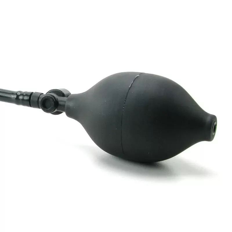 Кляп в форме фаллоса Inflatable Ball Gag надувной - черный