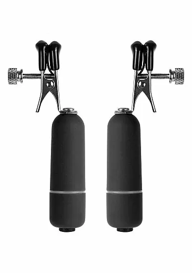 Зажимы на соски с вибрацией Vibrating nipple clams