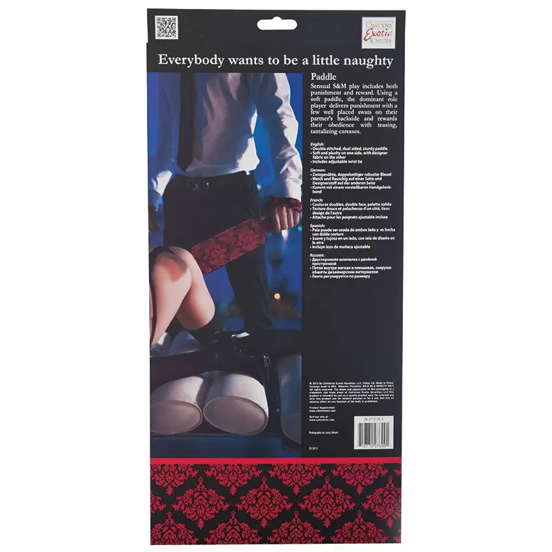 Шлепалка Scandal Paddle в атласе