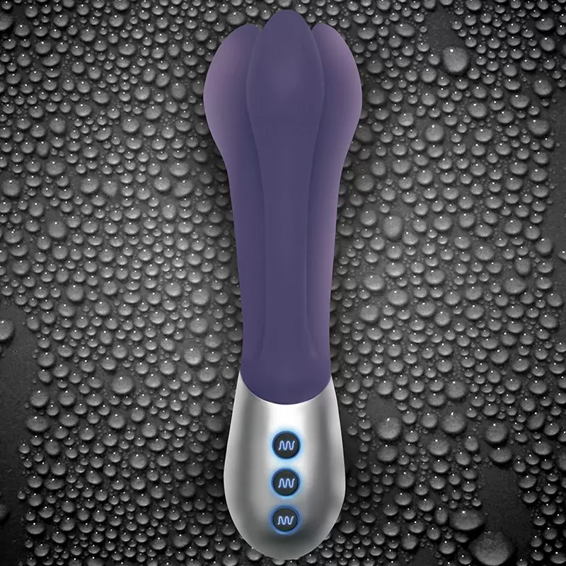 Вибромассажер перезаряжаемый Infinit – фиолетовый