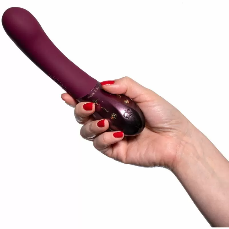 Вибратор зоны G с двумя моторами «Kurve», Hot Octopuss