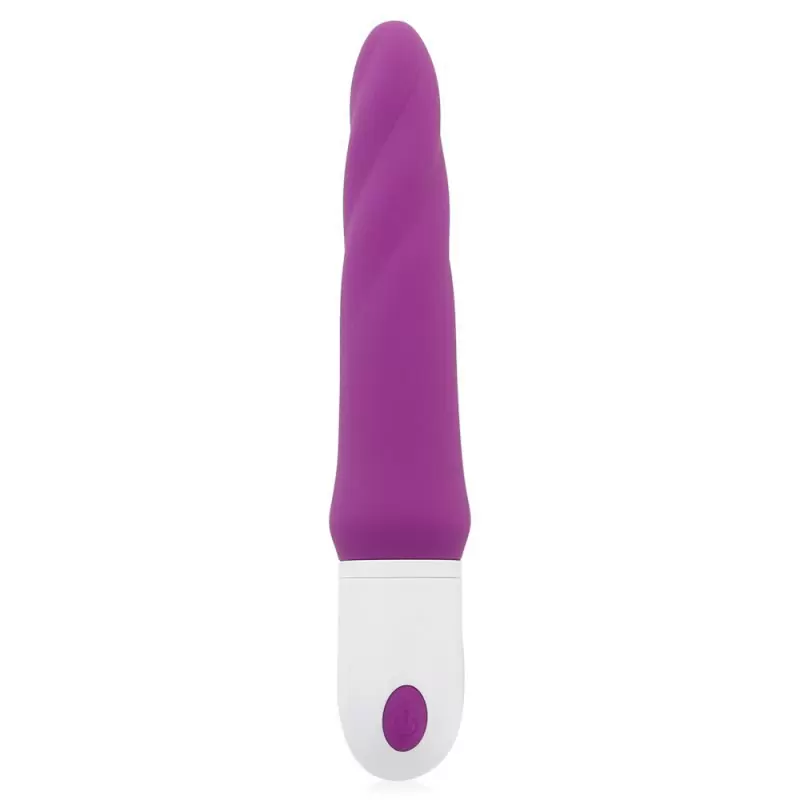 Спиралевидный водонепроницаемый вибростимулятор Sparta – фиолетовый