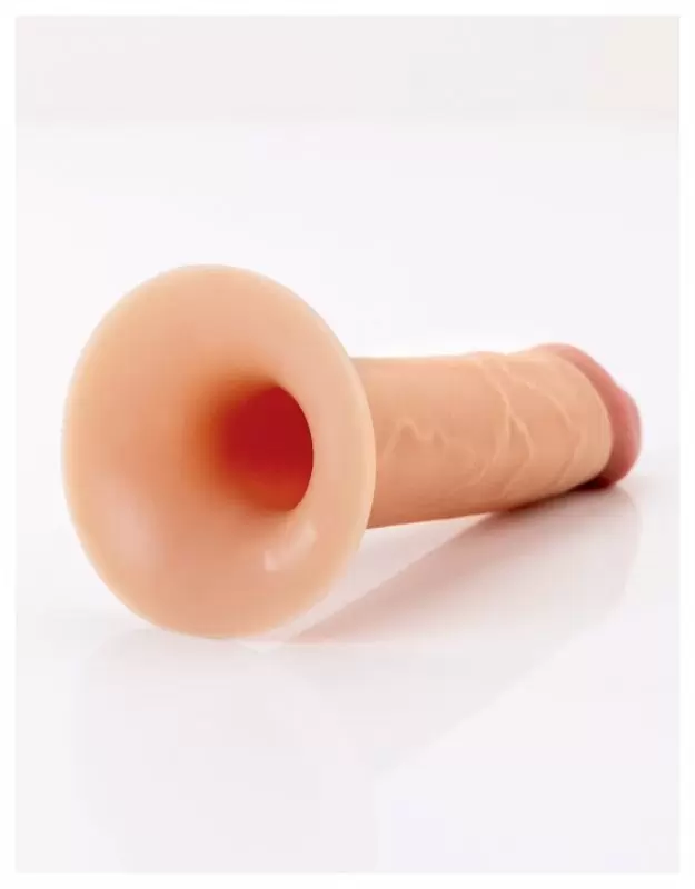 Полый страпон на ремнях 6’’ Hollow Silicone Strap-on