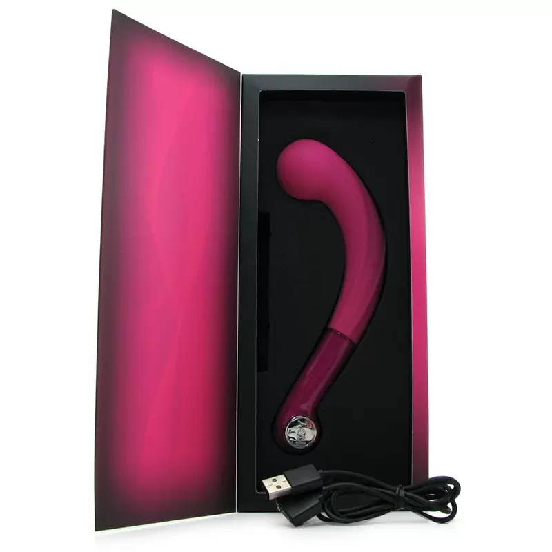 Перезаряжаемый вибромассажер G-точки Comet II – розовый