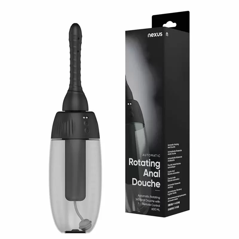 Анальный душ «Automatic Rotating 360 Anal Douche» с автоматической ротацией