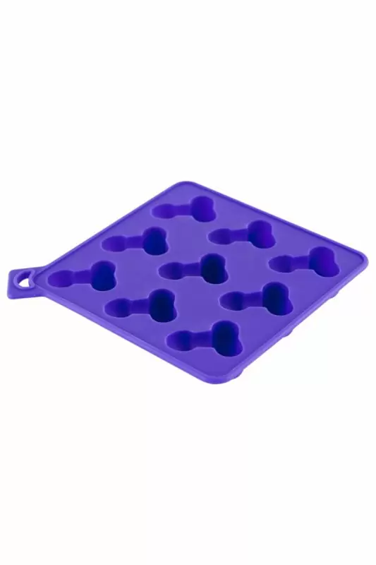 Формочка для льда в виде пениса TOYFA Black&Red – синий