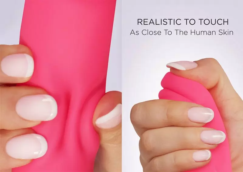 Анатомический вибратор Gjay - розовый