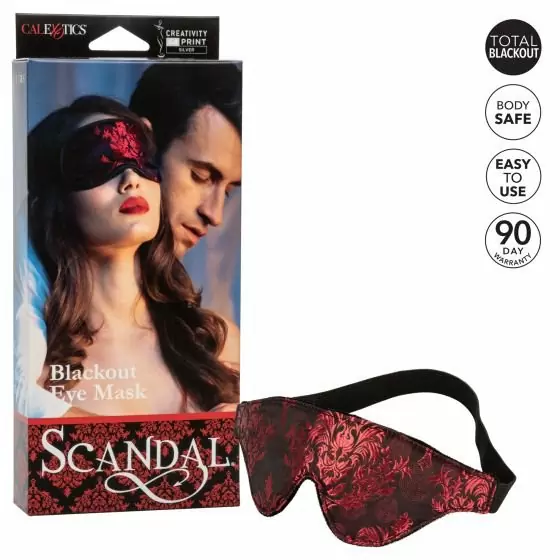 Маска на глаза закрытого типа (повязка) Scandal Blackout Eye Mask