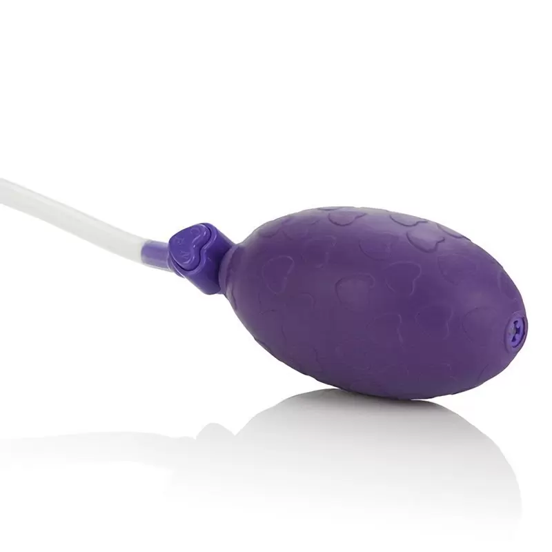 Помпа для стимуляции клитора Advanced Clitoral Pump с вибрацией – фиолетовый