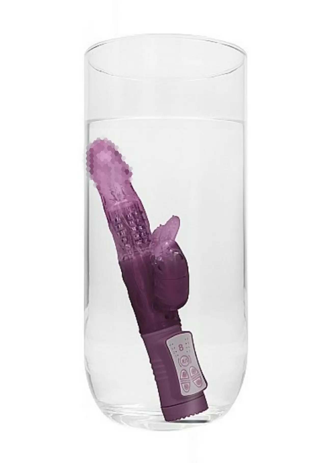 ВИБРАТОР КРОЛИК ROTATING BEETLE - фиолетовый