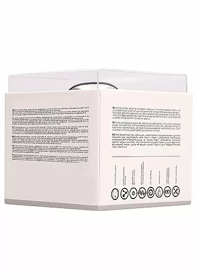 Клиторальный вибратор Twitch Hands с вакуумным эффектом (серебристый): 10.5 см, 14 режимов работы, силикон