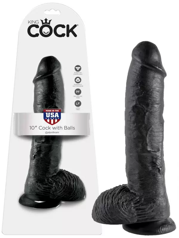 Фаллоимитатор-реалистик с мошонкой 10