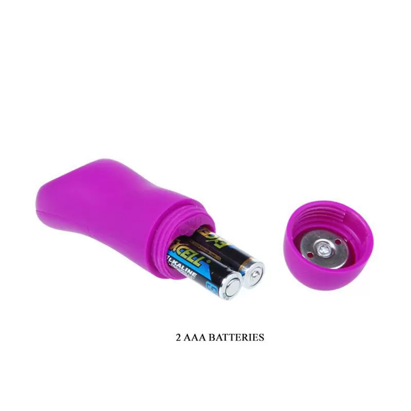 Водонепроницаемый вибромассажер для двоих Bernie с дистанционным пультом – малиновый