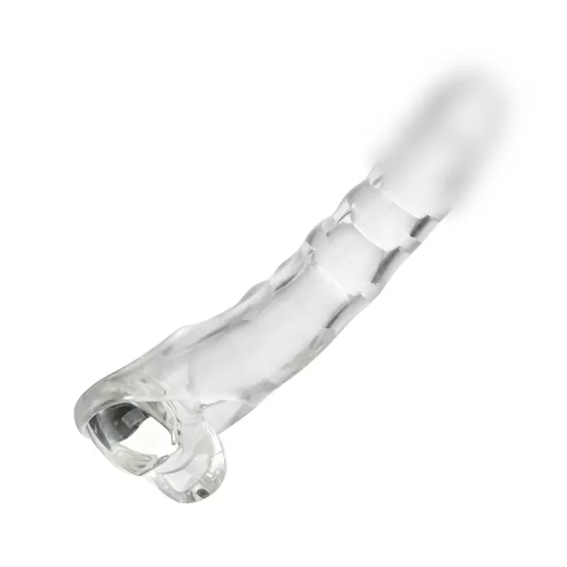 Увеличивающая насадка Clear Extension Kit, 9,5 см, ТПЕ, со вставками, прозрачный