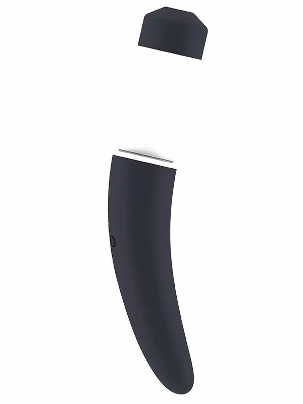 Двустронний стимулятор с вибрацией и всасыванием Hiky – черный