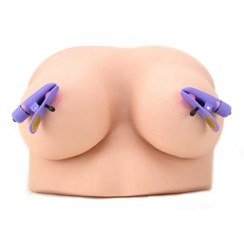 Зажимы для сосков с вибрацией  Nipplettes - фиолетовый