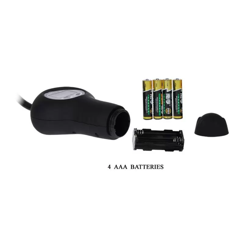 Автоматическая вакуумная помпа с электронным табло Hercules – прозрачный с черным